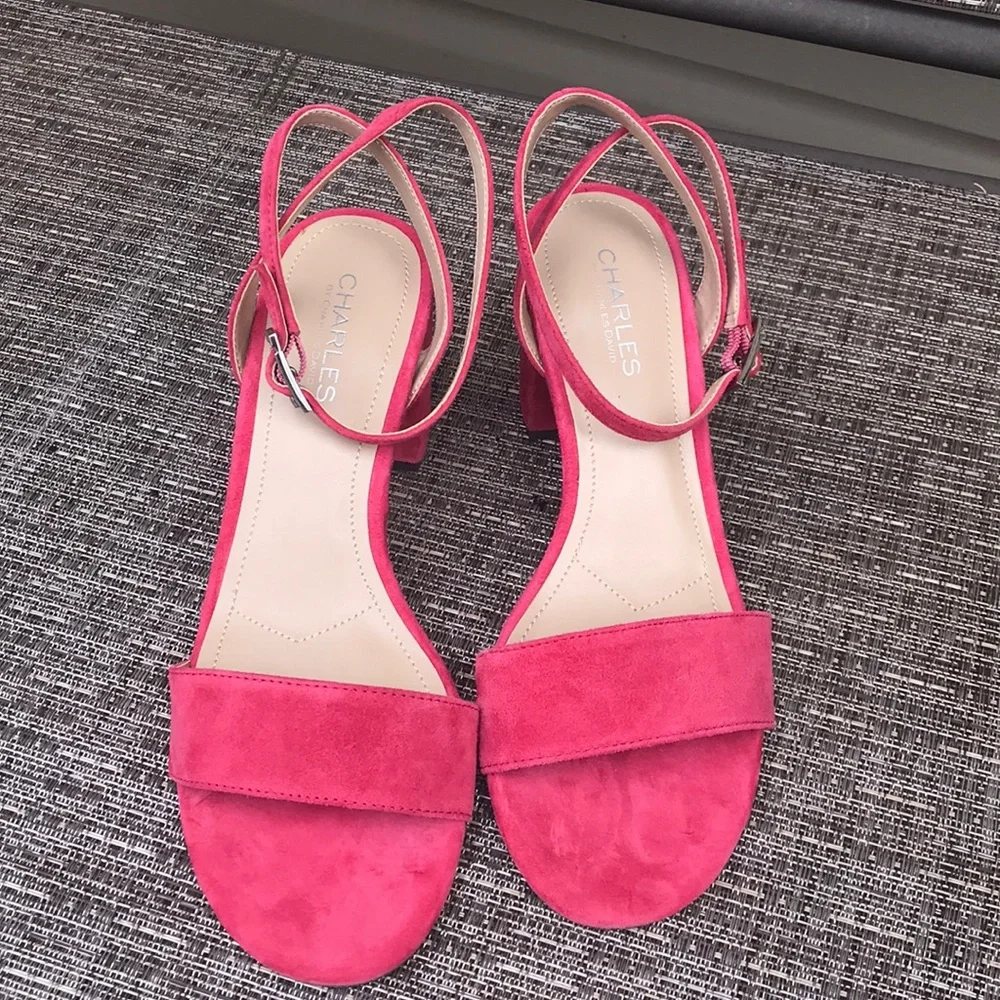 Charles David Suede Sandals